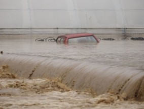 由暴雨引起的洪水袭击了波斯尼亚的大部分地区