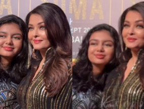 Aishwarya Rai和女儿Aaradhya在SIIMA 2024上分享甜蜜的时刻